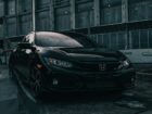 Honda black crossover SUV
