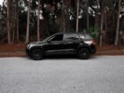 black luxury 4x4 SUV