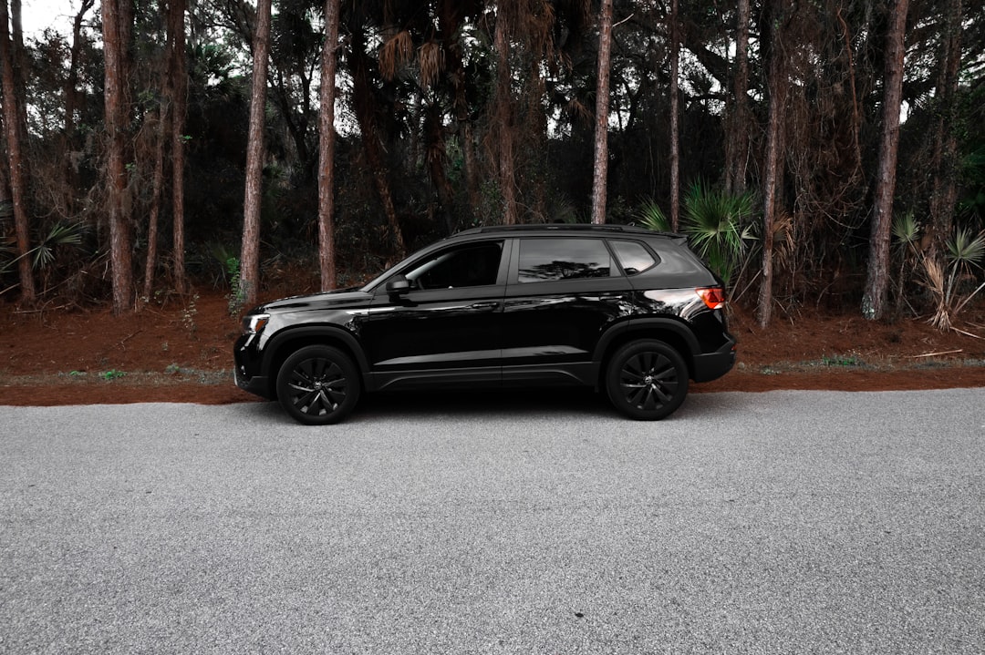black luxury 4x4 SUV