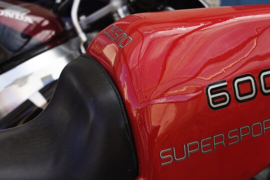 sport motorcycle black bike